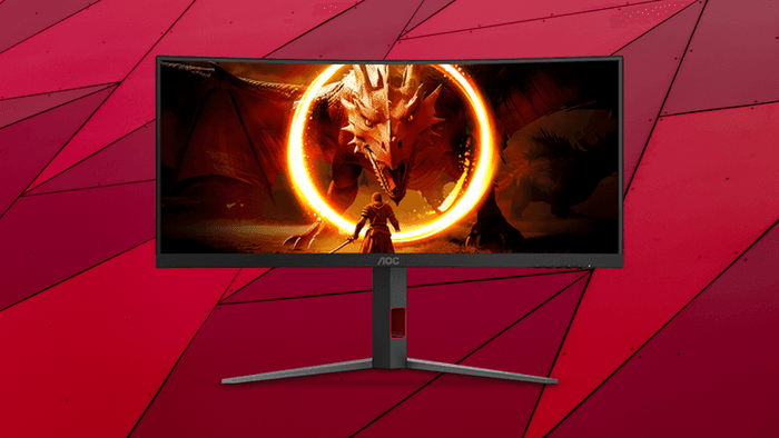 Monitor AOC Ultra-wide 34" reduz preço e oferece alta performance
