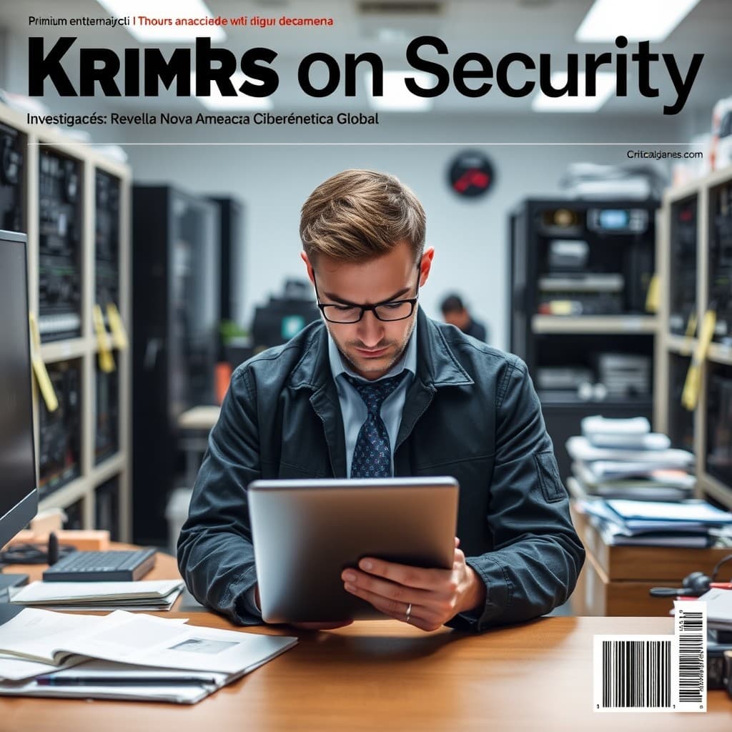 Krebs on Security: Investigação Revela Nova Ameaça Cibernética Global