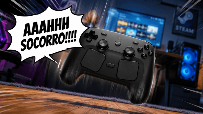 Steam Controller solta grito de terror ao cair