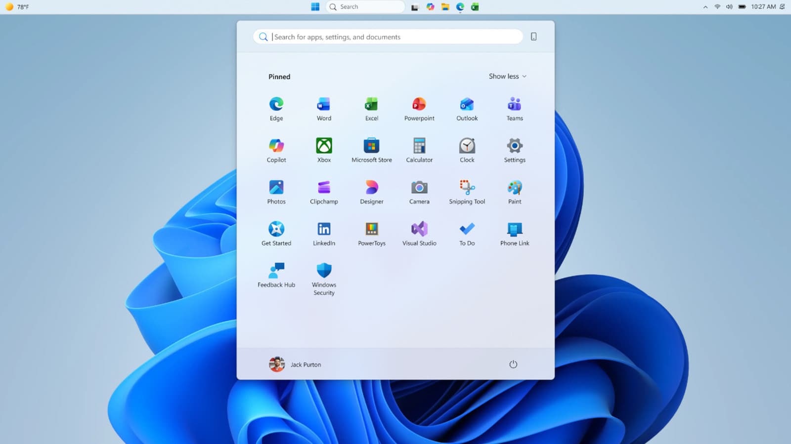 Microsoft testa menu Iniciar redimensionável e barra de tarefas móvel no Windows 11